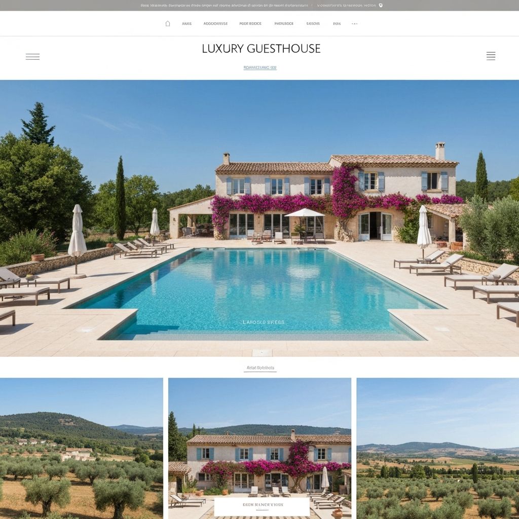 Projet Mas des Oliviers - Gîte & Chambre d'hôtes - Uzès